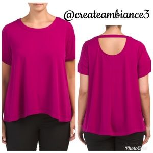 Cupio Cut Out Back Top